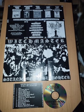 WITCHMASTER- NO PEACE AT ALL/ THRASH OR DIE (CD)