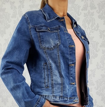 KATANA KURTKA JEANSOWA DAMSKA Memphis Plus Size