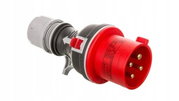 WTYCZKA SIŁOWA PRZENOŚNA PROSTA 4P 32A 400V IP44 ELEKTROMET WPP 32/4 922076