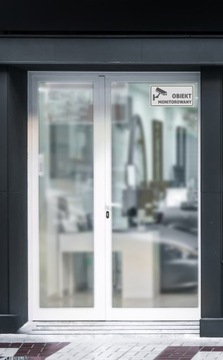 Наклейка для мониторинга ОБЪЕКТА 20х10 см