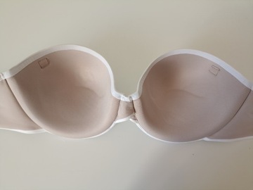 Śliczny markowy biustonosz M&S Strapless EUR 90B