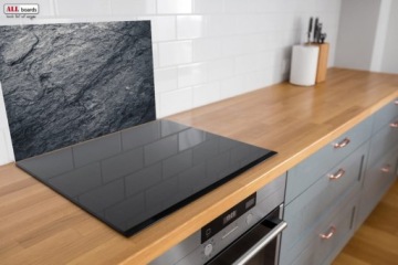 Стеклянная разделочная доска GRANIT 2х30х52 кухонная доска