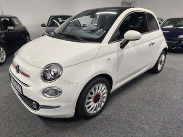 Fiat 500 II 2021 Fiat 500 Hybryda, Pierwszy właściciel. Panorama dach, Nawi, Tempomat, zdjęcie 1