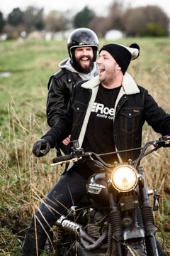 ДЖИНСОВАЯ КУРТКА ROEG BOBBER HARLEY CHOPER KRAKOW