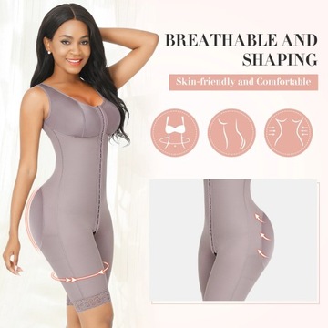 Full Body Shaper Women Thigh Corset Tummy Control