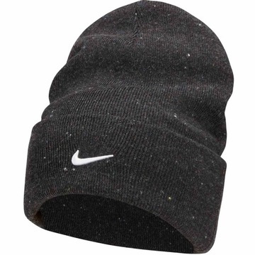 NIKE NSW BEANIE CUFFED FUTURA CZAPKA ZIMOWA SZARA