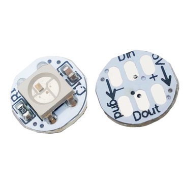 DIODA WS2812B 5050 RGB BIAŁY PCB NeoPixel ARDUINO