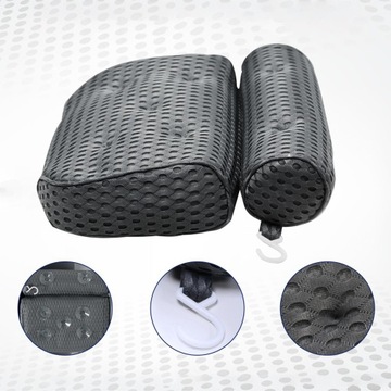 ПОДУШКА ДЛЯ ВАННЫ 4D ПОДУШКА ДЛЯ ВАННЫ БЫСТРОСЫХАЮЩАЯ 6 ПРИСОСОК МЯГКАЯ