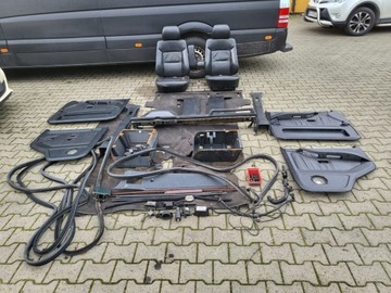 MERCEDES G KLASA 463 SRODEK FOTELE TAPICERKI DESKA