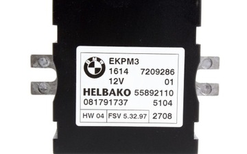 BMW X5 E70 X6 E71 E81 ŘÍZENÍ MODUL JEDNOTKA PUMPY PALIVA NAFTY