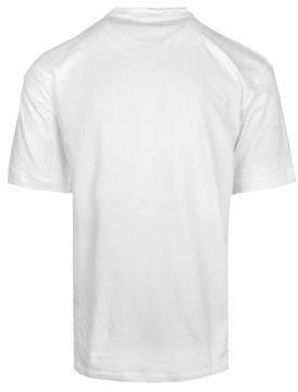 T-Shirt z Dekoltem na Guziki - Brave Soul - Biały - L