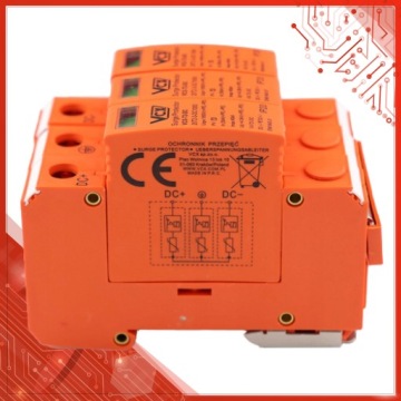 ОГРАНИЧИТЕЛЬ ПЕРЕНАПРЯЖЕНИЯ C 3P DC 1000В ФОТОЭЛЕКТРИЧЕСКИЙ