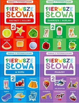 Pierwsze słowa. Zabawa z fotonaklejkami zestaw