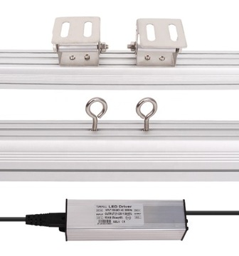 HERBGARDEN Светодиодная панельная лампа длинная лента для растений 55см 24Вт ПОЛНЫЙ СПЕКТР