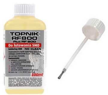 Topnik do lutowania RF800 100ml z pędzelkiem