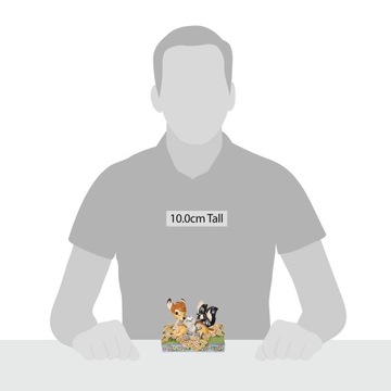 Фигурка Бэмби Джима Шора, фигурки друзей детства Диснея, красивые красочные