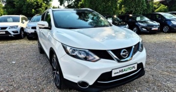 Nissan Qashqai II Crossover 1.6 DIG-T 163KM 2015 Nissan Qashqai BENZYNA PANORAMA KAMERY 360 super okazja polecamy, zdjęcie 33