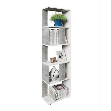 Bookcase Vicco Regały przegrody 45 cm x 162,6 cm x