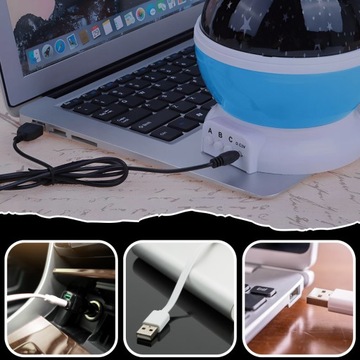 ПРОЕКТОР ЛУНА НЕБО ЗВЕЗДА ПОВОРОТНЫЙ НОЧНИК ПРОЕКТОР ДЛЯ РЕБЕНКА