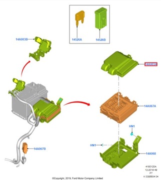POKRYWA SKRZYNKI BEZPIECZNIKÓW PUMA II MK2 20- OE