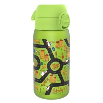 Butelka na wodę ION8 BIDON 350/400 ml samochody dla dziecka do szkoły