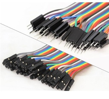 Соединительные кабели DuPont M-F 40 шт. 20 см.