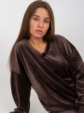 Спортивный комплект ЖЕНСКИЙ ВЕЛУР F565, черный, L/XL