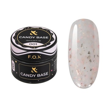 Baza Do Paznokci F.O.X Candy Base 001, 10ml