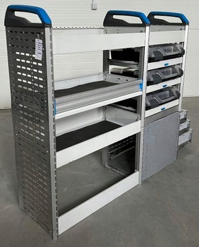 Встроенная полка для автомобиля доставки Sortimo.