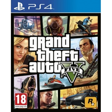 GRA GRAND THEFT AUTO V PS4 PL / GTA 5 /