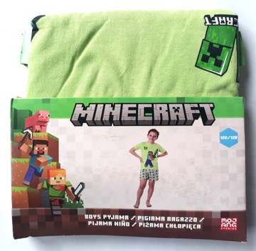 Размер пижамы MINECRAFT для мальчика. 134/140