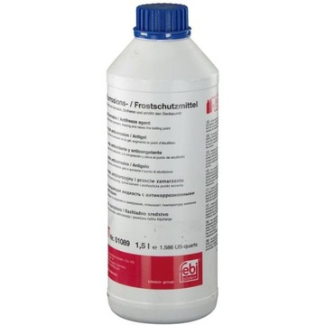 Febi Concentrate G11 Liquid для холодильников Blue 1,5