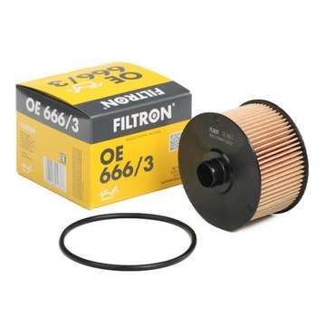 FILTRON FILTR OLEJU OE666/3 do NISSAN RENAULT DACIA