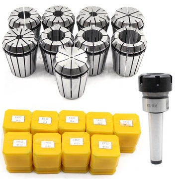 9-ДЕТАЛЬНЫЙ ПАТРОНОК С ЧПУ MT3 M12 ER32 ER32