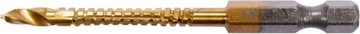 WIERTŁO FREZUJĄCE DO METALU 4,0MM HSS-TiN HEX Yato YT-44821