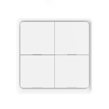 Пилотная кнопка для Tuya Zigbee 4 канала 12 сцен