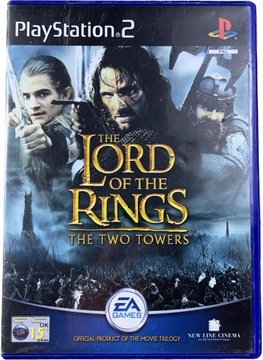 THE LORD OF THE RINGS THE TWO TOWERS dysk bdb komplet PS2