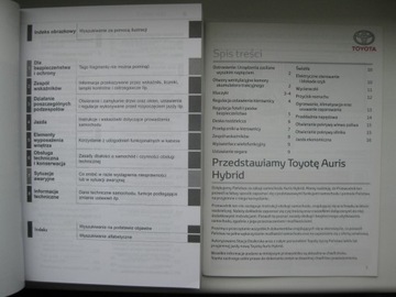 TOYOTA AURIS II Hybrid 2012-2014 Руководство на польском языке