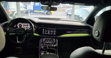 Audi Q8 SUV 3.0 45 TDI 231KM 2023 Audi Q8 Salon Polska Sline zawieszenie pneumatyczne os skretna, radary,ma, zdjęcie 6