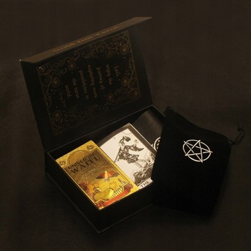 Набор классических карт Таро Гадание Таро Солнце Золотая фольга Колода Таро