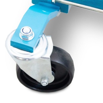 Роликовая тележка с механическим подъемником до 560 кг.