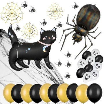 MEGA Zestaw balonów HALLOWEEN