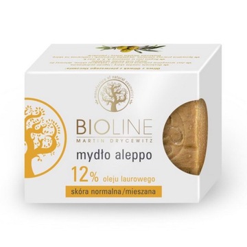 Bioline Mydło w kostce aleppo 12% oleju laurowego 200g