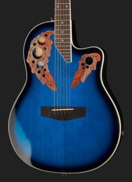 Gitara e-akustyczna Harley Benton HBO-850 Blue