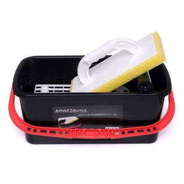 ВЕДРО ДЛЯ ЗАЛИВКИ ПЛИТКИ НАБОР 10 Л KD10786