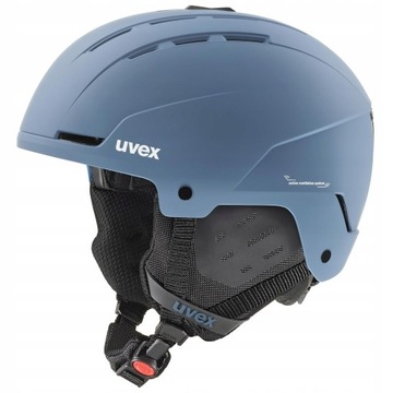 Kask narciarski Uvex Stance stone blue matt 54-58 cm odcienie niebieskiego
