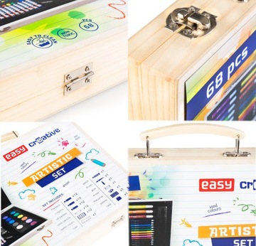 Легкий арт-набор 68 предметов.