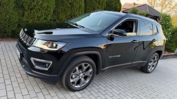 Jeep Compass II SUV 1.4 MultiAir 140KM 2020 Jeep Compass 1.4 M-Air Limited Serwisowany Doinwestowany 1.4 Benzyna 140KM