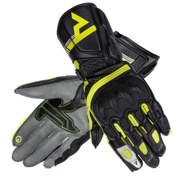 Rękawice motor damskie REBELHORN ST LADY FLUO S
