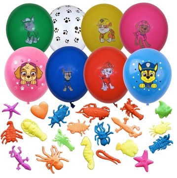 Wypełnienie Piniaty zestaw Psi Patrol balony